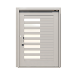 PIVOT DOOR Giusto-Mattone, Door and a Half Extra Wide PIVOT Custom Steel Door