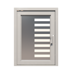 PIVOT DOOR Giusto-Mattone, Door and a Half Extra Wide PIVOT Custom Steel Door