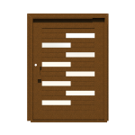 PIVOT DOOR Mattone, Door and a Half Extra Wide PIVOT Custom Steel Door