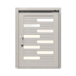 PIVOT DOOR Mattone, Door and a Half Extra Wide PIVOT Custom Steel Door