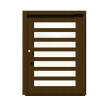 PIVOT DOOR Orizzontale, Door and a Half Extra Wide PIVOT Custom Steel Door