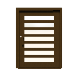 PIVOT DOOR Orizzontale, Door and a Half Extra Wide PIVOT Custom Steel Door