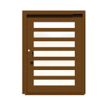 PIVOT DOOR Orizzontale, Door and a Half Extra Wide PIVOT Custom Steel Door