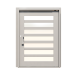 PIVOT DOOR Orizzontale, Door and a Half Extra Wide PIVOT Custom Steel Door