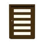 PIVOT DOOR Orizzontale-XL, Door and a Half Extra Wide PIVOT Custom Steel Door