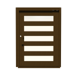 PIVOT DOOR Orizzontale-XL, Door and a Half Extra Wide PIVOT Custom Steel Door