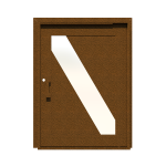 PIVOT DOOR Barra Inversione, Door and a Half Extra Wide PIVOT Custom Steel Door