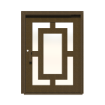 PIVOT Elle, Door and a Half Extra Wide PIVOT Custom Steel Door