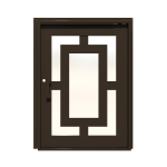 PIVOT Elle, Door and a Half Extra Wide PIVOT Custom Steel Door