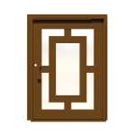 PIVOT Elle, Door and a Half Extra Wide PIVOT Custom Steel Door