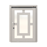 PIVOT Elle, Door and a Half Extra Wide PIVOT Custom Steel Door