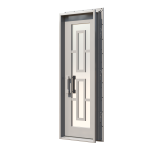 Due-Piazze Custom Steel Door