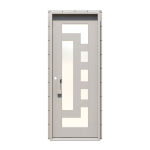 Tre-Linea-Piazze Custom Steel Door