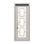 Tre-Piazze Custom Steel Door