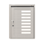 PIVOT DOOR Sinistra-Mattone, Door and a Half Extra Wide PIVOT Custom Steel Door