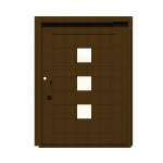 PIVOT DOOR Tre, Door and a Half Extra Wide PIVOT Custom Steel Door