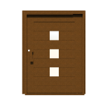 PIVOT DOOR Tre, Door and a Half Extra Wide PIVOT Custom Steel Door