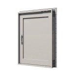 PIVOT DOOR Armatura, Door and a Half Extra Wide PIVOT Custom Steel Door