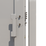 PIVOT DOOR Armatura, Door and a Half Extra Wide PIVOT Custom Steel Door